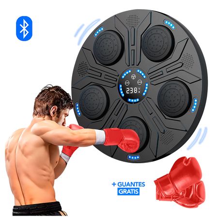 Máquina de Boxeo Musical Inteligente con Bluetooth y Guantes de Regalo RS8