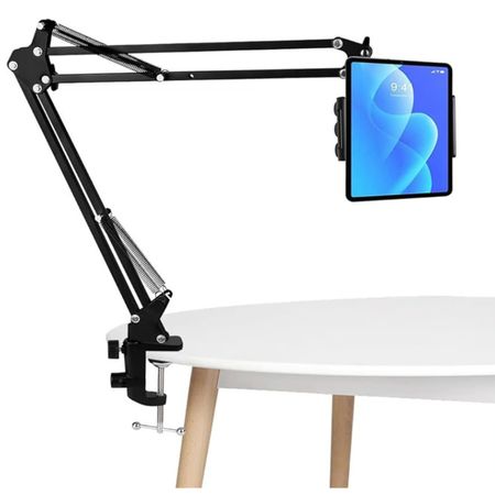 Soporte Brazo Movible para Tablet y Celular Metalico Ajustable