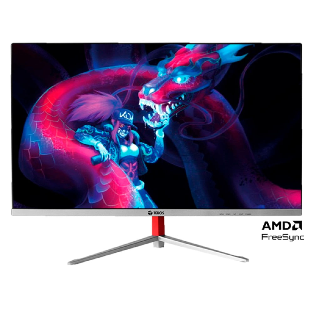 Monitor curvo TEROS TE-2401S, 23.8""FHD VA, HDMI, VGA