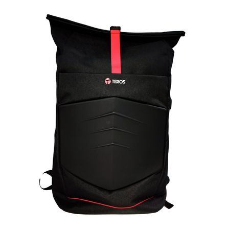 Mochila gamer Teros TE-IDS18588, poliéster, notebook hasta 15.6