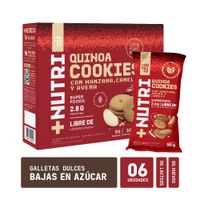 Galletas con Quinua y Manzana +NUTRI Co Caja 6un