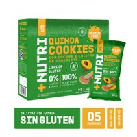 Galletas sin Gluten Lúcuma y Chips Chocolate +NUTRI Co Caja 5un