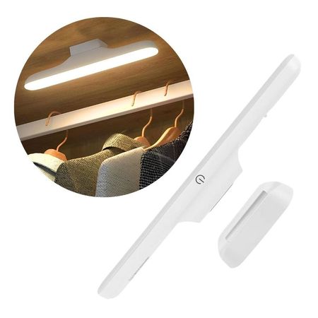 Lámpara Led Magnética Blanca para Closets y Escritorios HogarMás