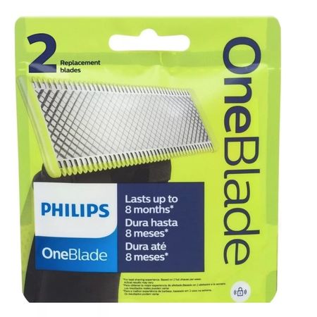 Repuesto De Cuchilla Philips Oneblade Pack 2 Uni Qp220