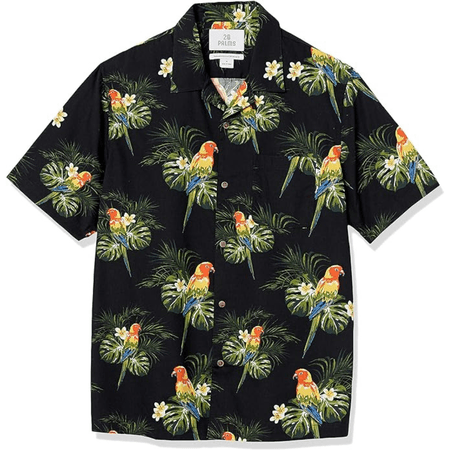 Camisa Hawaiana Tropical 28 Palms Original - Nezmun Talla XS