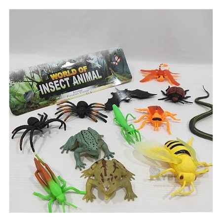 Juego de Insectos en Bolsa de Varios Colores