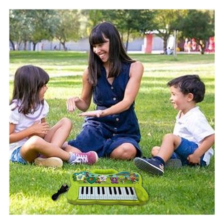 Piano Musical Adecuado para Niños en Presentacion Verde
