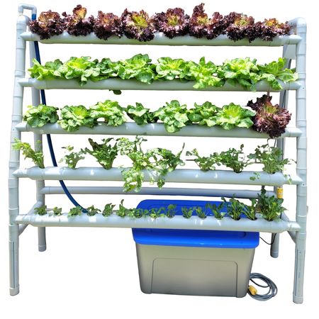 Hidrohuerto Pared Hidroponika 3 para 75 vegetales + kit de insumos y accesorios