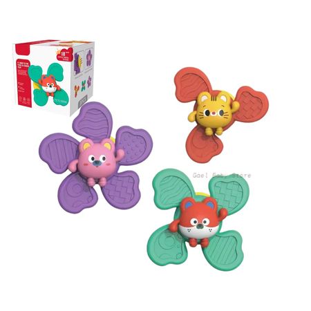 Pack de 3 Spinner Sensoriales para Bebés Unisex