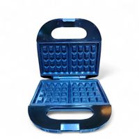 Wafflera antiadherente de 2 piezas Nationalizer SA-115W Negro