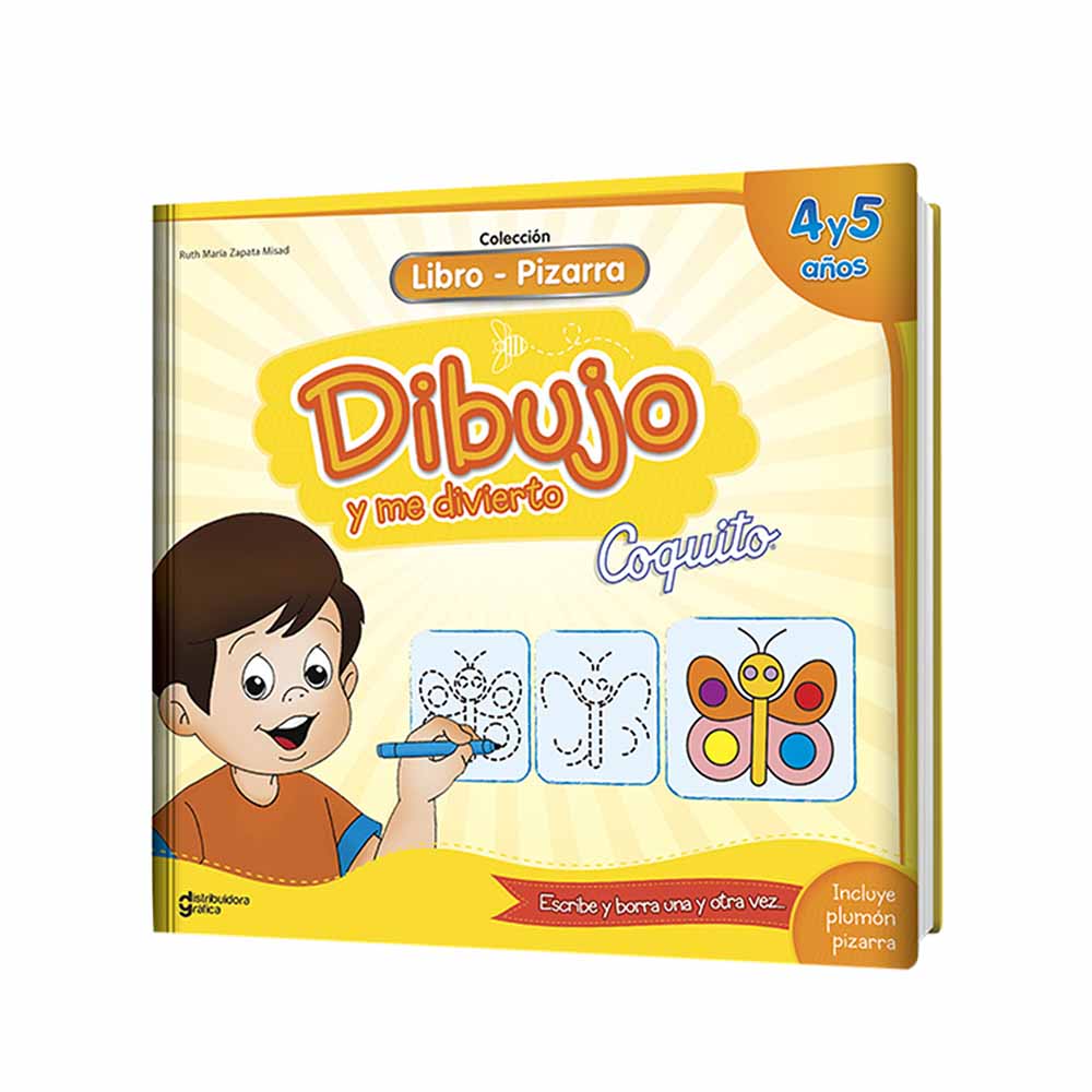 Libro Pizarra COQUITO Dibujo y me divierto | plazaVea - Supermercado