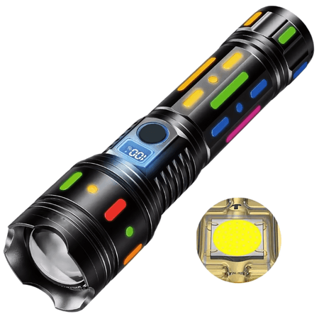 Linterna LED Super Brillante Luminosa con Zoom Telescopico LANTUN G85