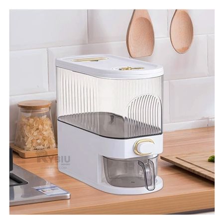 Dispensador Funcional de Arroz Blanco Y+Stickers