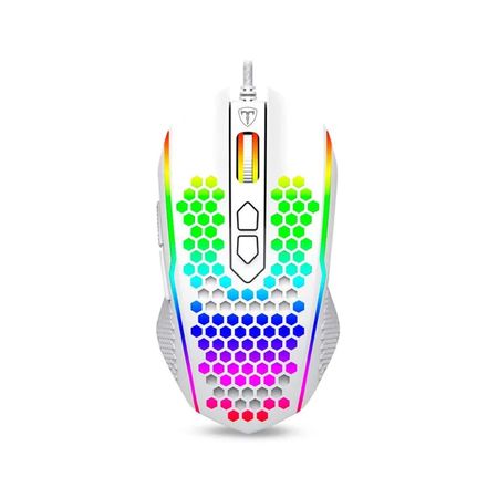 Mouse USB T-Dagger IMPERIAL T-TGM310W-RGB WtHITE