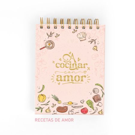 Diario A6 de Recetas / AMOR