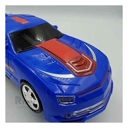 Coche Infantil de Juego Tono Azul Y+Papel de Regalo