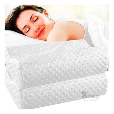 Almohada de Cuello Ortopedica Color Blanco Y+Papel de Regalo