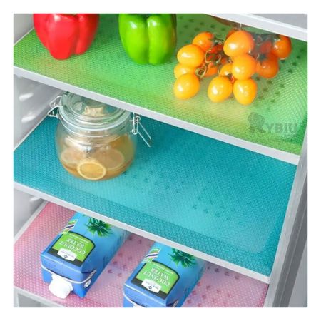 Alfombras para Refrigerador en Verde Y+Post-it adhesivos