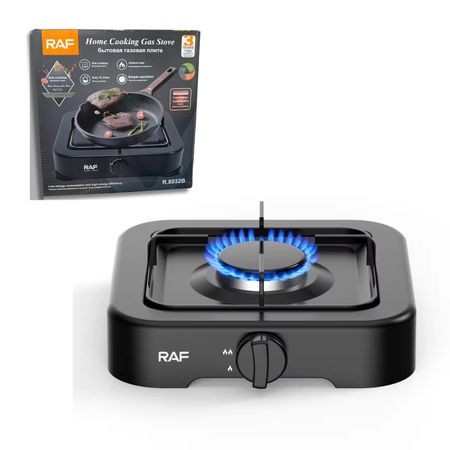 Cocina 1 Hornilla Portátil - Estufa de Mesa a Gas RAF R-8032B