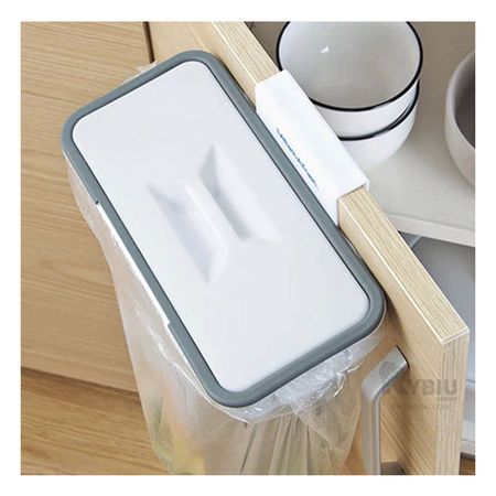 Tachito con Tapa para Residuos Blanco con Plomo Y+Agendita