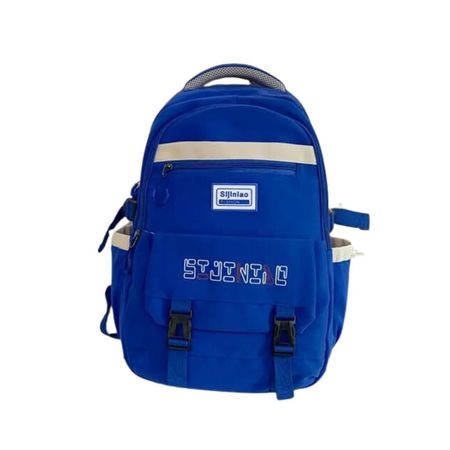 Mochila Sinjii estilo coreano Azul