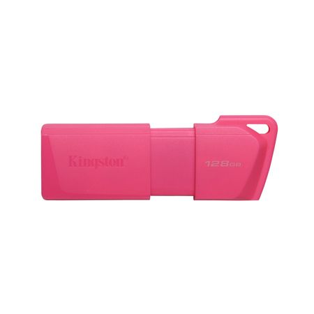 Unidad flash Kingston DataTraveler Exodia M - 128GB - USB 3.2 (Gen 1) Tipo A - Rosa neón