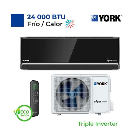 Aire Acondicionado York Split Pared De 24,000 Btu/H Triple Inverter Frío/Calor