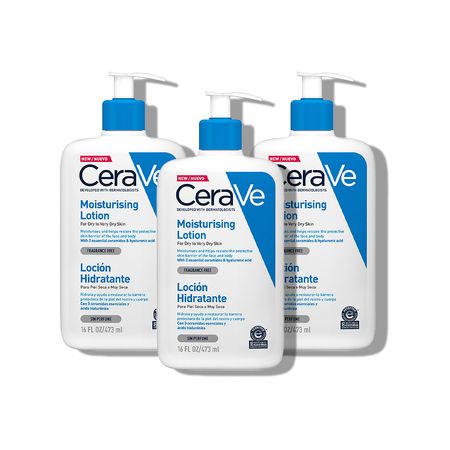 Loción Hidratante Cerave 473 ml 3 Unidades