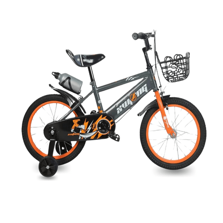 Bicicleta Para Niño Aro 16 Prakash con Toma Todo Naranja