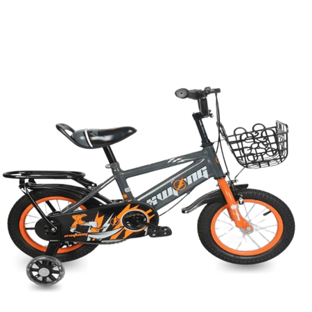 Bicicleta Para Niño Aro 16 Lautaro Naranja