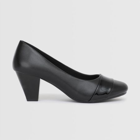 Zapatos De Vestir Madison Para Mujer Franja Negro Talla 37