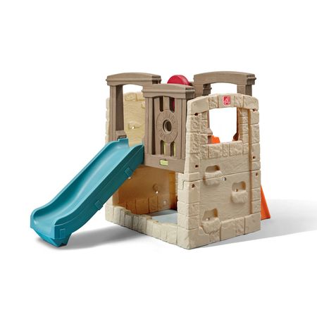 Juego de Exterior Step 2 Muro Escalador y Resbaladera Beige