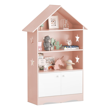 Librero Infantil Saskia Rosado AMORE HOME