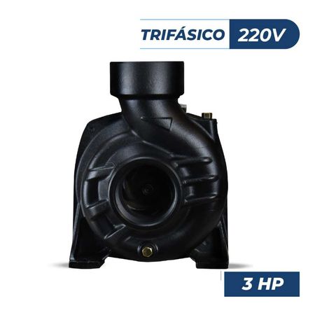 Electrobomba centrífuga trifásica de 3HP - 3x3 - 220V