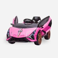 Auto Modelo Lamborguini para Niños Rosa