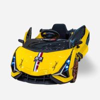 Auto Modelo Lamborguini para Niños Amarillo