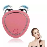 Masajeador Facial con Microcorriente Rosa