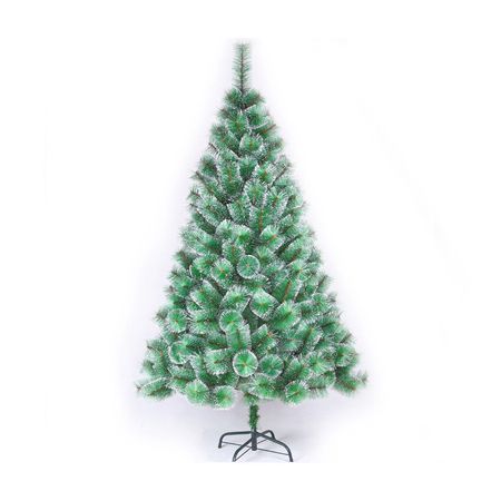 Árbol de Navidad Premium Verde con Puntas Nevadas 2.40