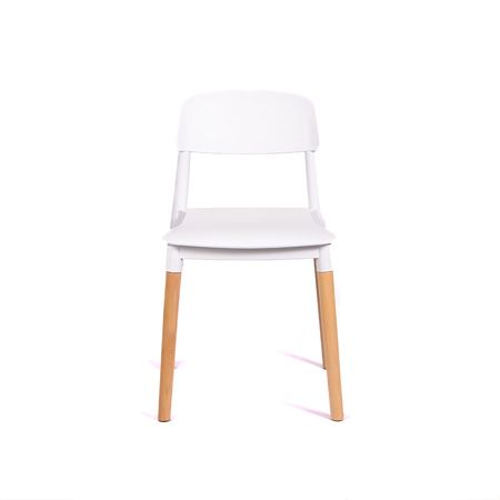 Silla con Respaldo Modelo Millan Color Blanco