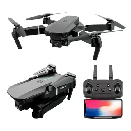 Drone E88 Mini Camara Wifi Hd Negro