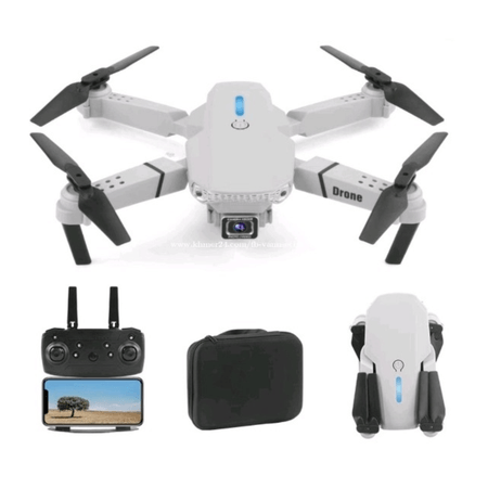 Drone E88 Mini Camara Wifi Hd Gris