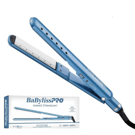 Plancha Alisadora Babyliss Pro Nano Titanium Wet Dry  25mm. Plancha Alisadora Babyliss Pro Nano Titanium Wet Dry 25mm.