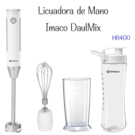 Licuadora de Mano Imaco  Dual Mix 400Watts HB400 Licuadora de Mano Imaco Dual Mix 400Watts HB400