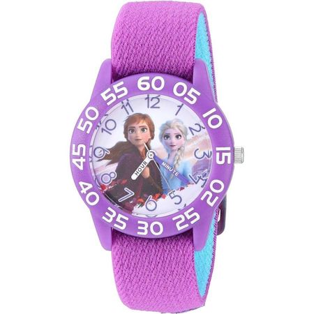 Reloj Disney Frozen II Infantil Cuarzo Analógico Original - Morado