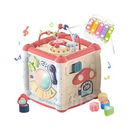 Cubo de Aprendizaje Musical para Bebés y Niños