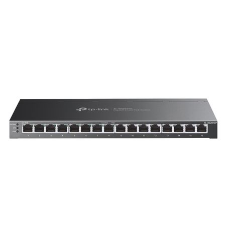 Switch TP-Link SG2016P de 16 Puertos Gigabit (8 Puertos PoE+)