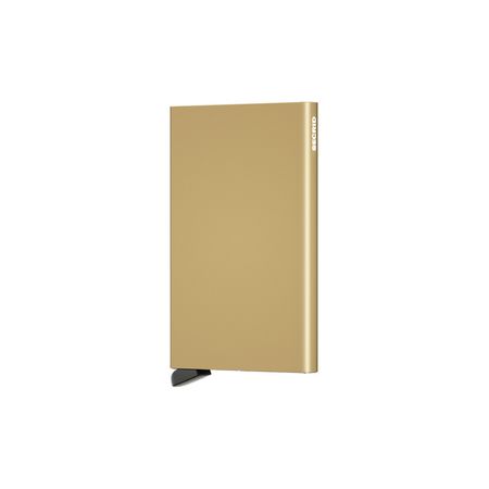 Tarjetero Protector Secrid Aluminium Gold