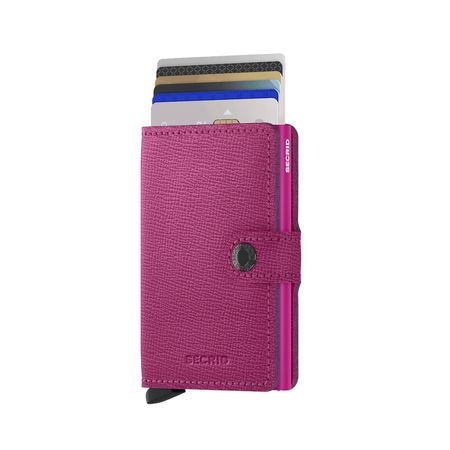 Billetera Mini Secrid Crisple Fucsia