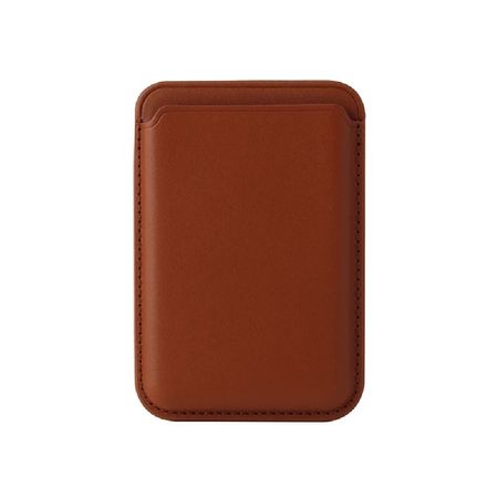 TARJETERO MAGNÉTICO MAGSAFE PARA IPHONE – MARRON