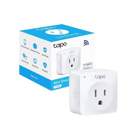 Tomacorriente Wifi Tapo P100 Tp Link Inteligente Control Energético